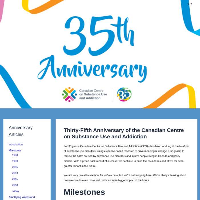 CCSA Thirty-Fifth Anniversary